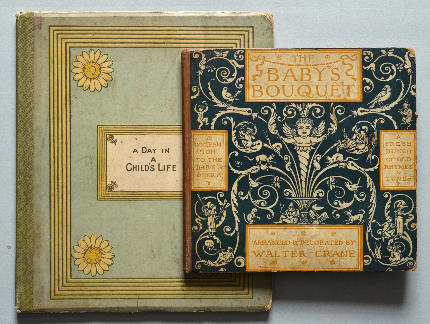 Two Victorian Children’s Books – The Baby’s Bouquet & A Day in A Child’s Life